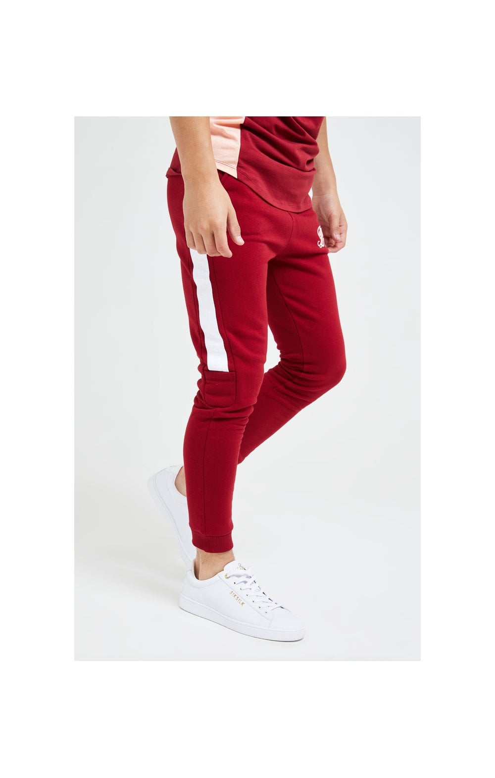 Illusive London Divergence Jogger - Red & Pink (3)