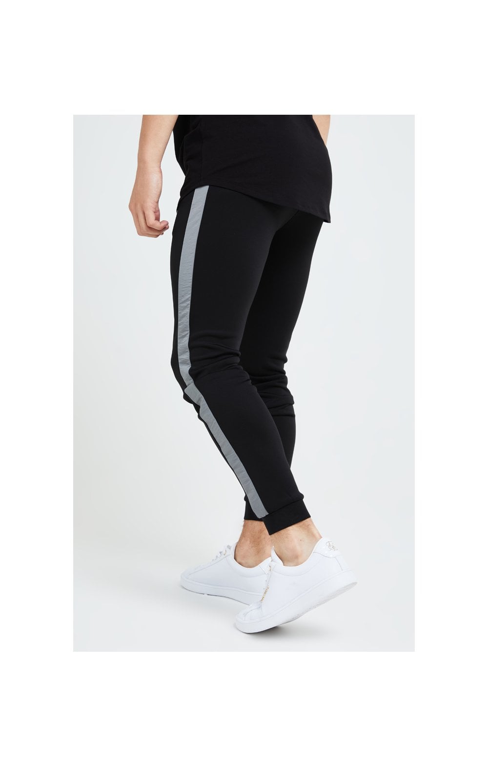 Illusive London Hybrid Joggers - Black & Grey (1)