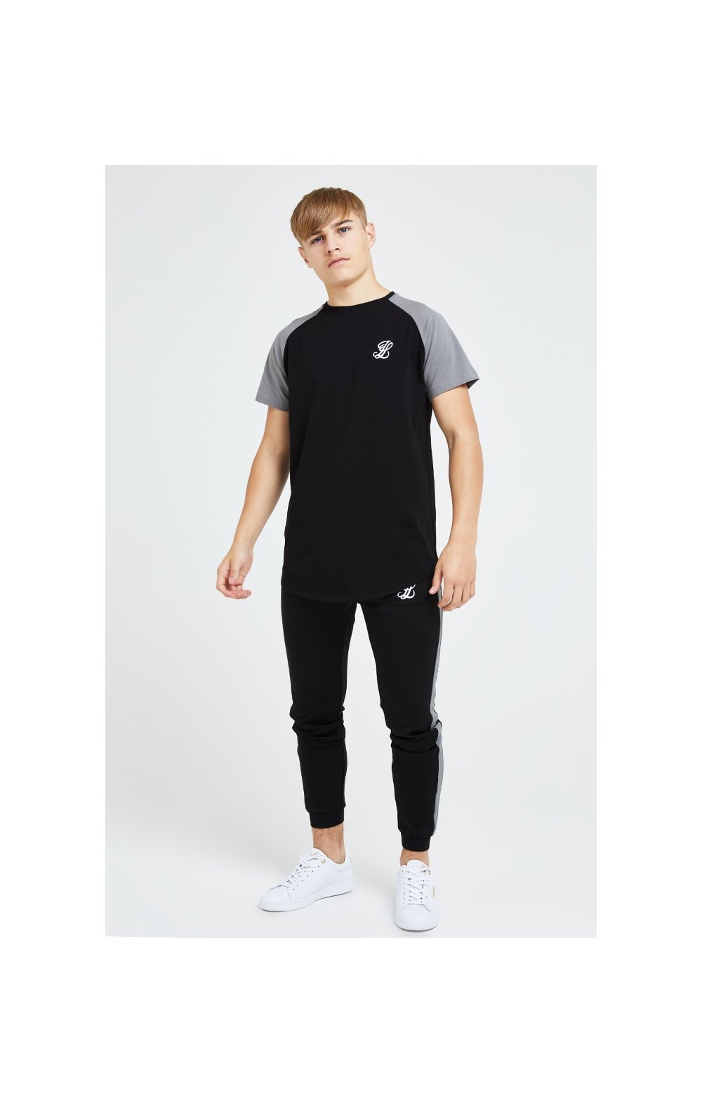 Illusive London Hybrid Joggers - Black & Grey (4)