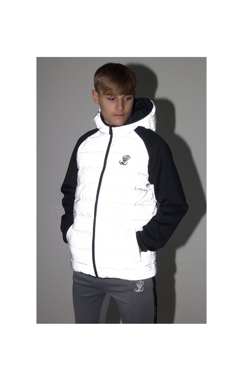 Illusive London Reflective Hybrid Jacket – Black SikSilk NZ