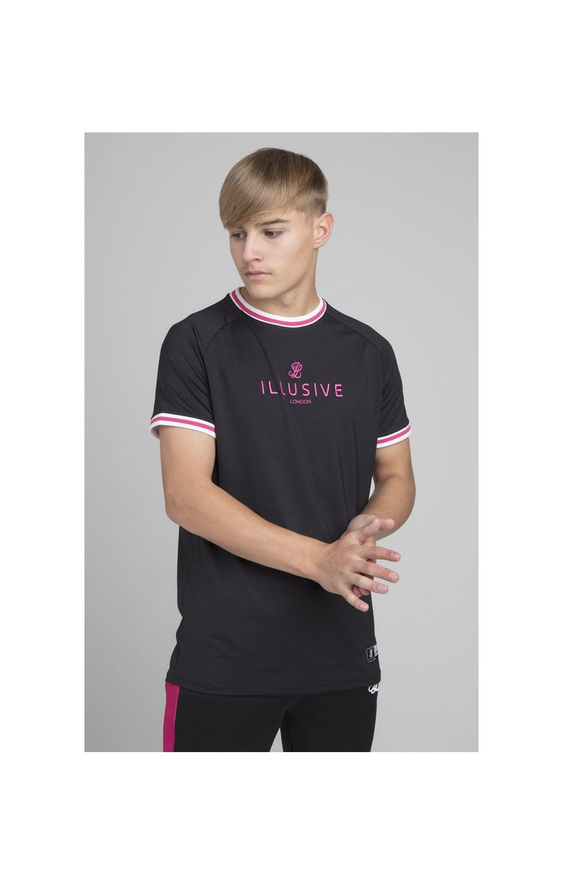 Illusive London Basketball Tee - Black