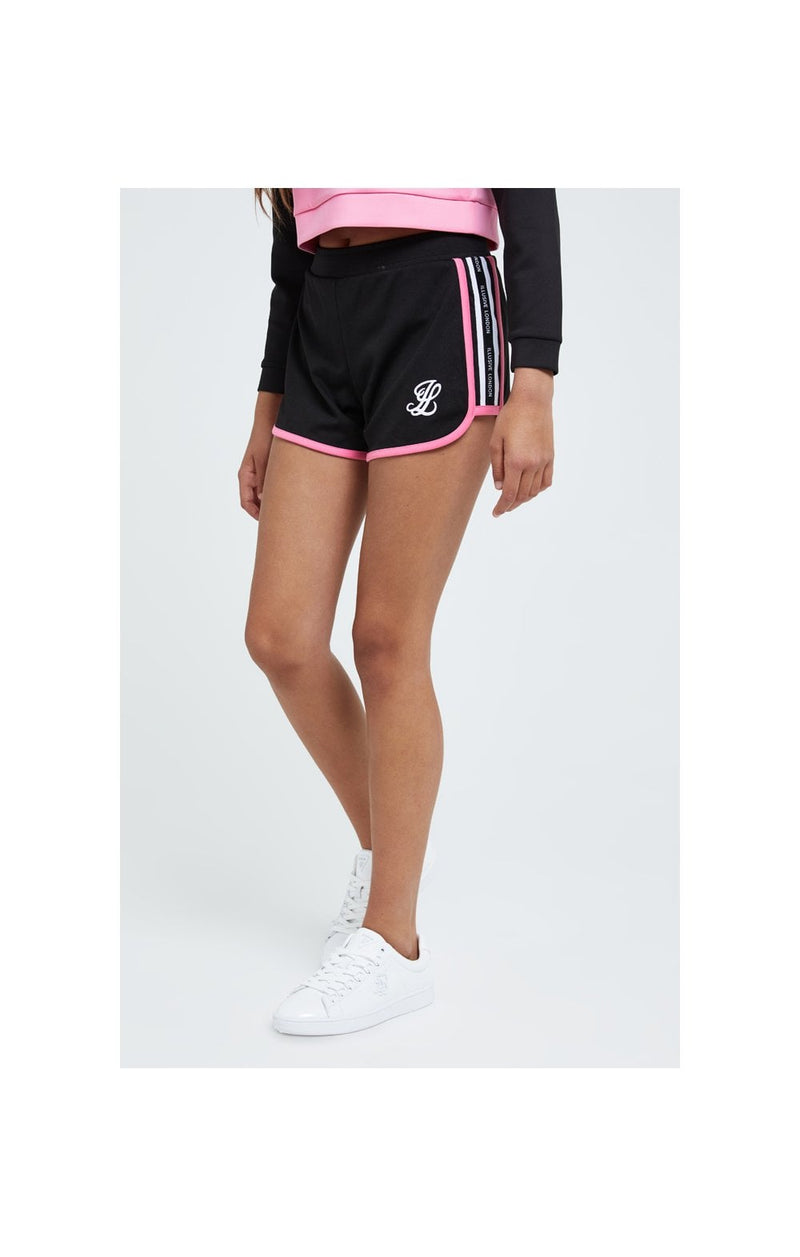 Illusive London Tape Shorts - Black (1)