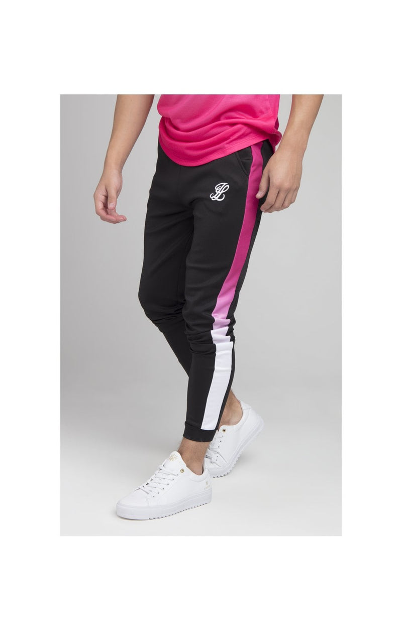 Illusive London Fade Panel Jogger - Black
