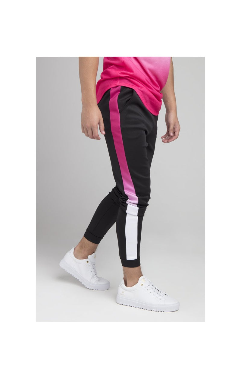 Illusive London Fade Panel Jogger - Black (1)