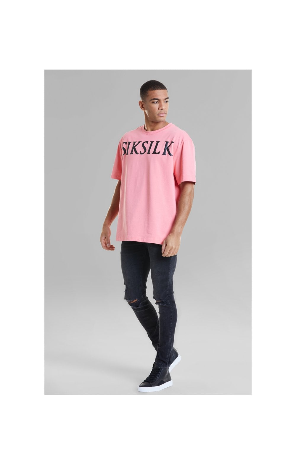 Pink Relaxed Fit T-Shirt (3)