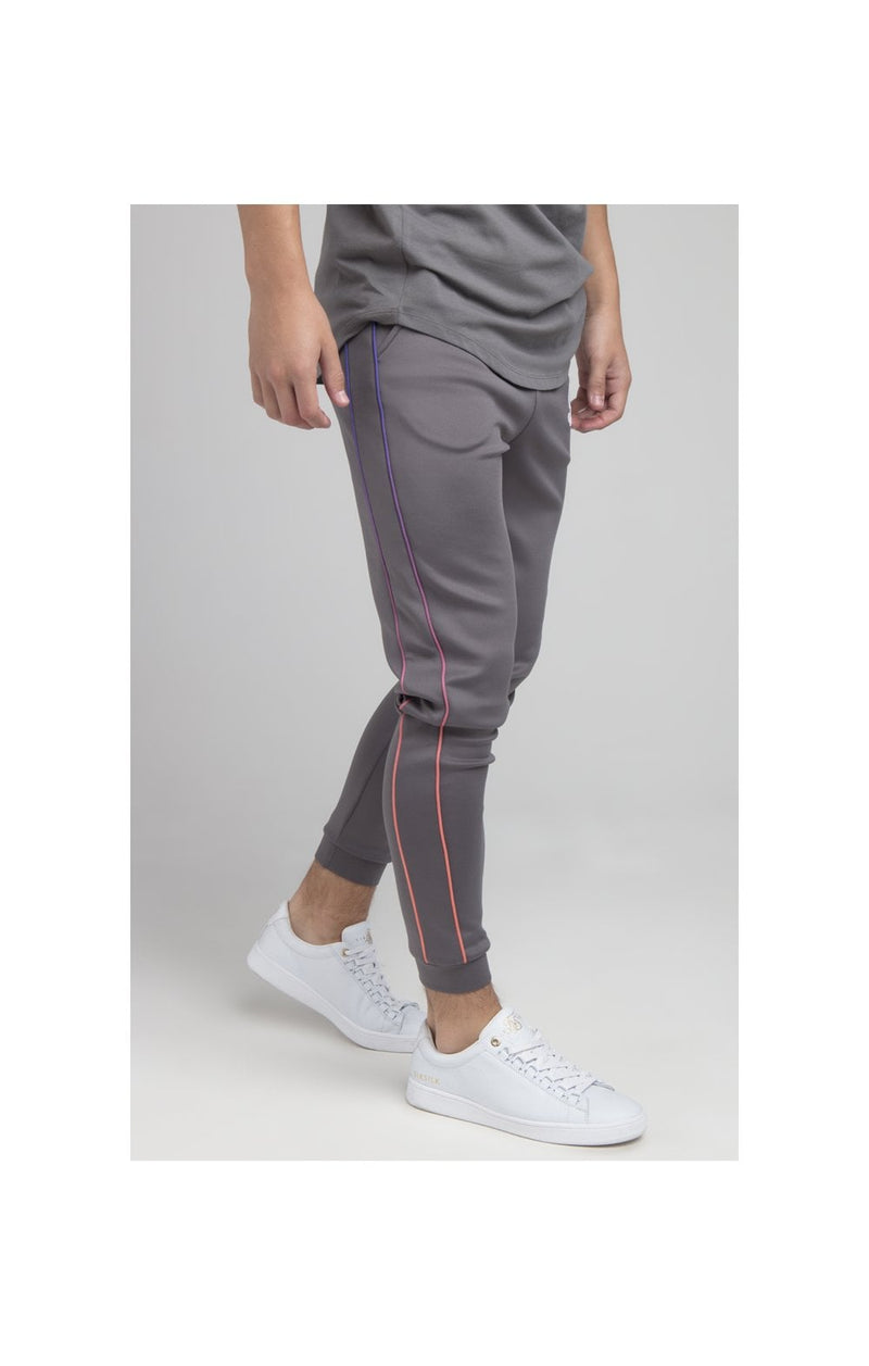 Illusive London Transient Jogger - Grey Purple & Orange (1)