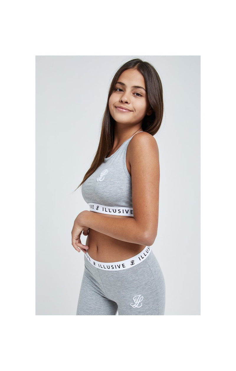Illusive London Core Bralette - Grey Marl