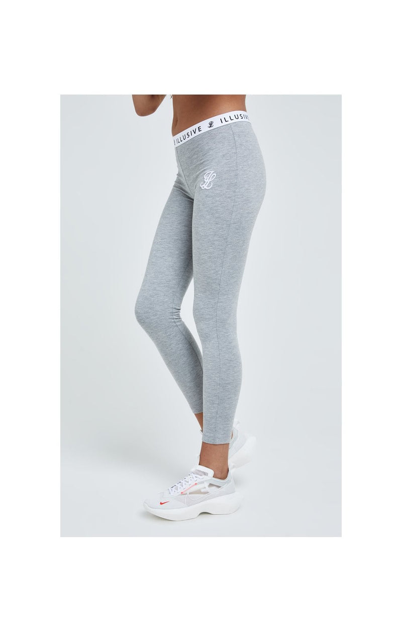 Illusive London Core Leggings - Grey Marl (1)