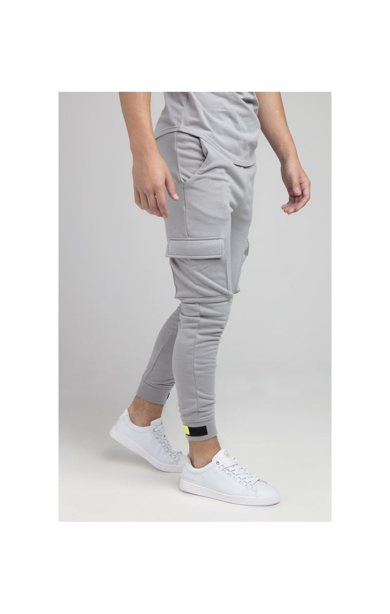 Boys Illusive Grey Cargo Jogger