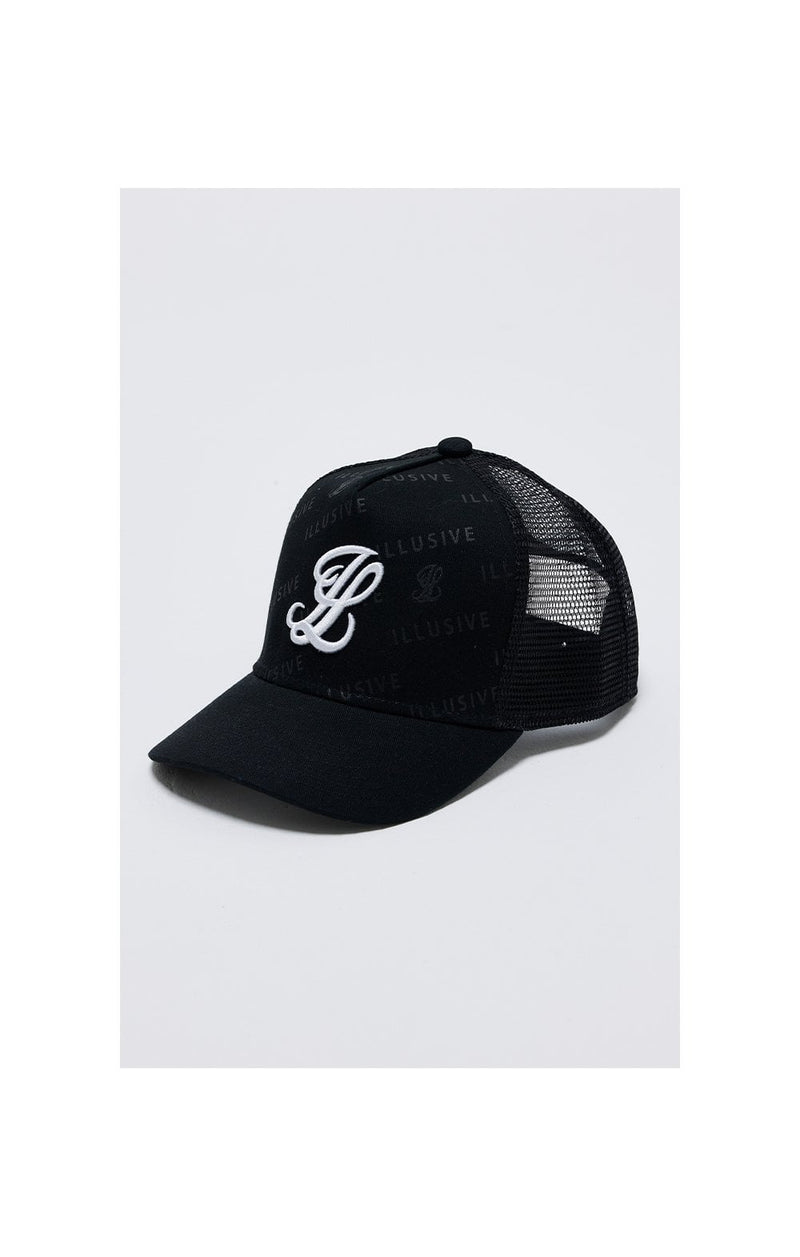 Illusive London AOP Mesh Trucker - Black