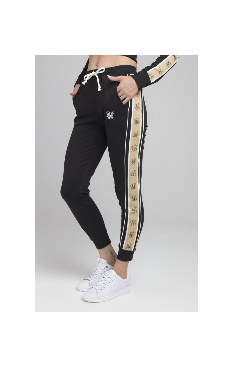 SikSilk Premium Track Pants - Black
