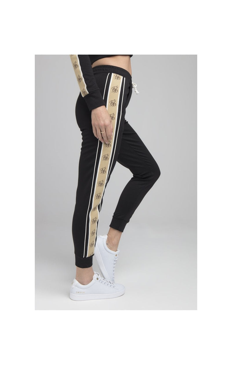 SikSilk Premium Track Pants - Black (1)