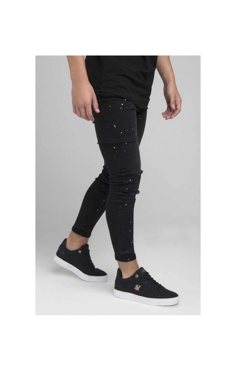 Boys Illusive Black Denim Jean (1)