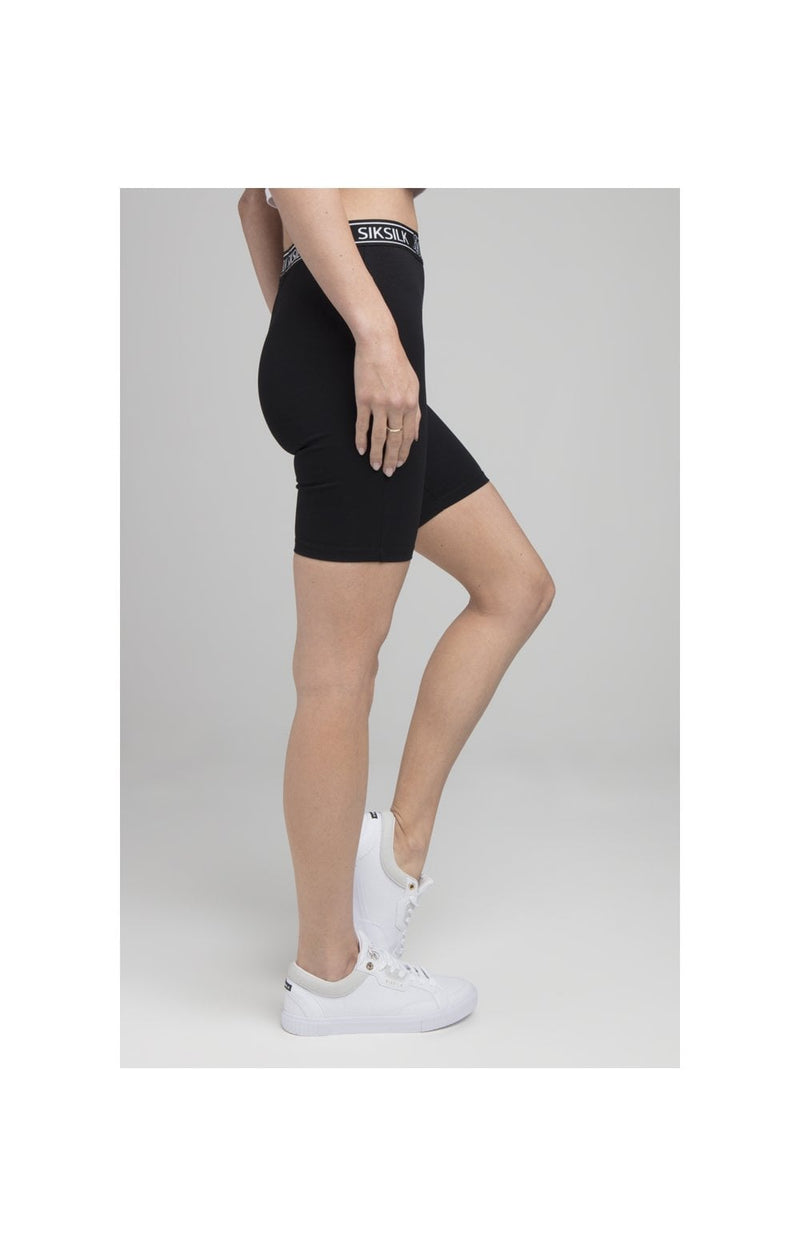 SikSilk Core Cycle Shorts - Black (1)