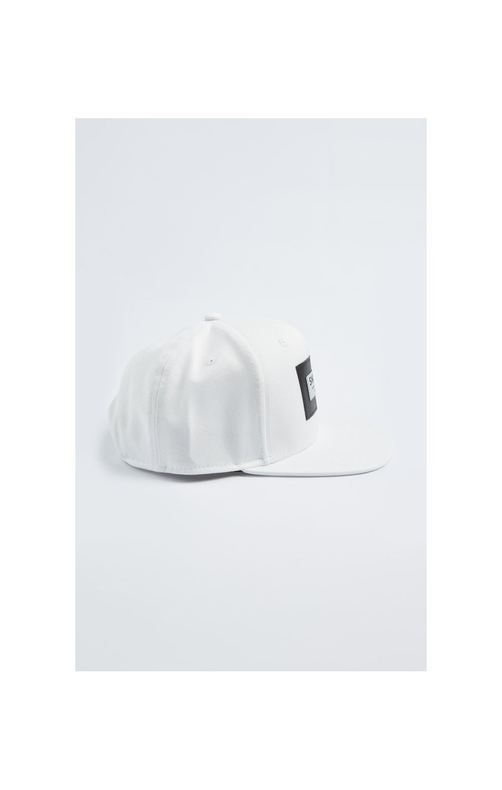 Load image into Gallery viewer, White Pu Snapback (2)