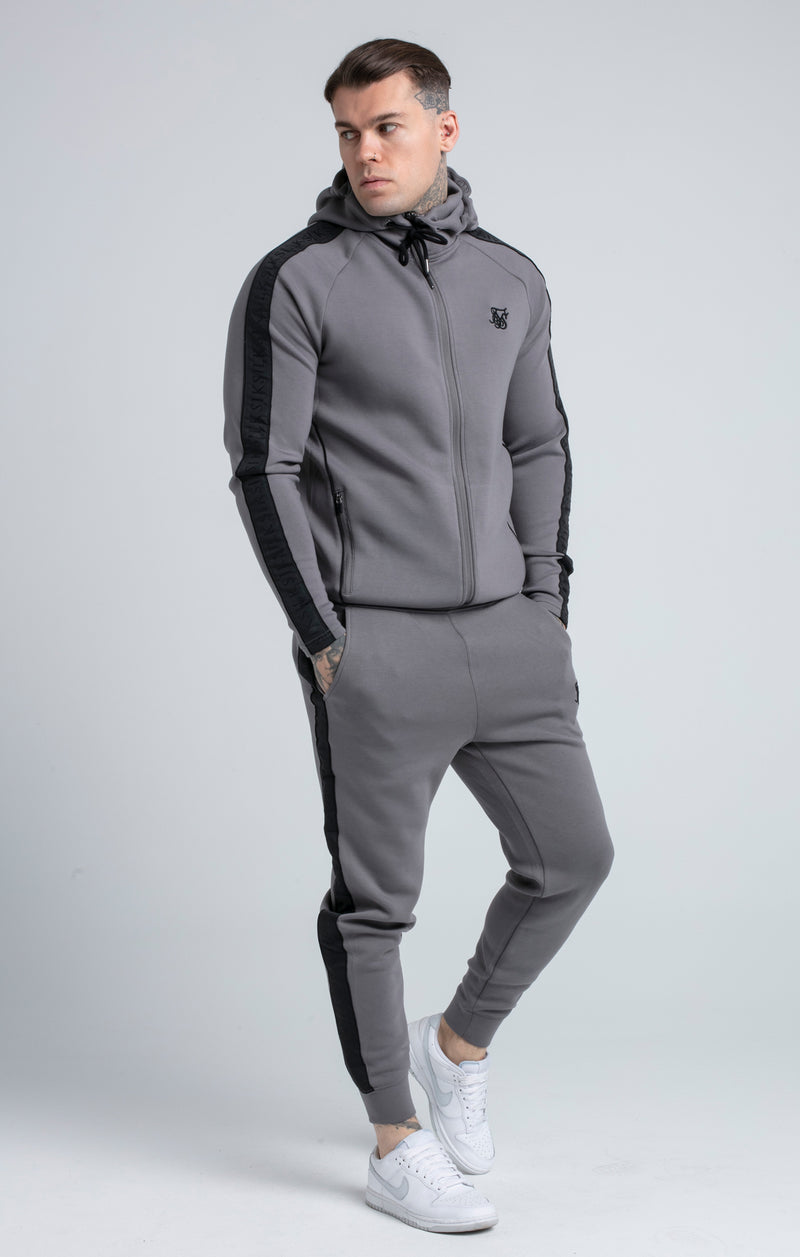 Nike Air men's tracksuit set zip hoodie cuffed joggers fleece grey RRP  £120.00
