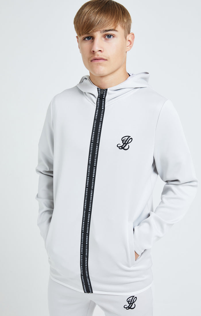 Load image into Gallery viewer, Illusive London Apex Agility Zip Through Hoodie - Grey