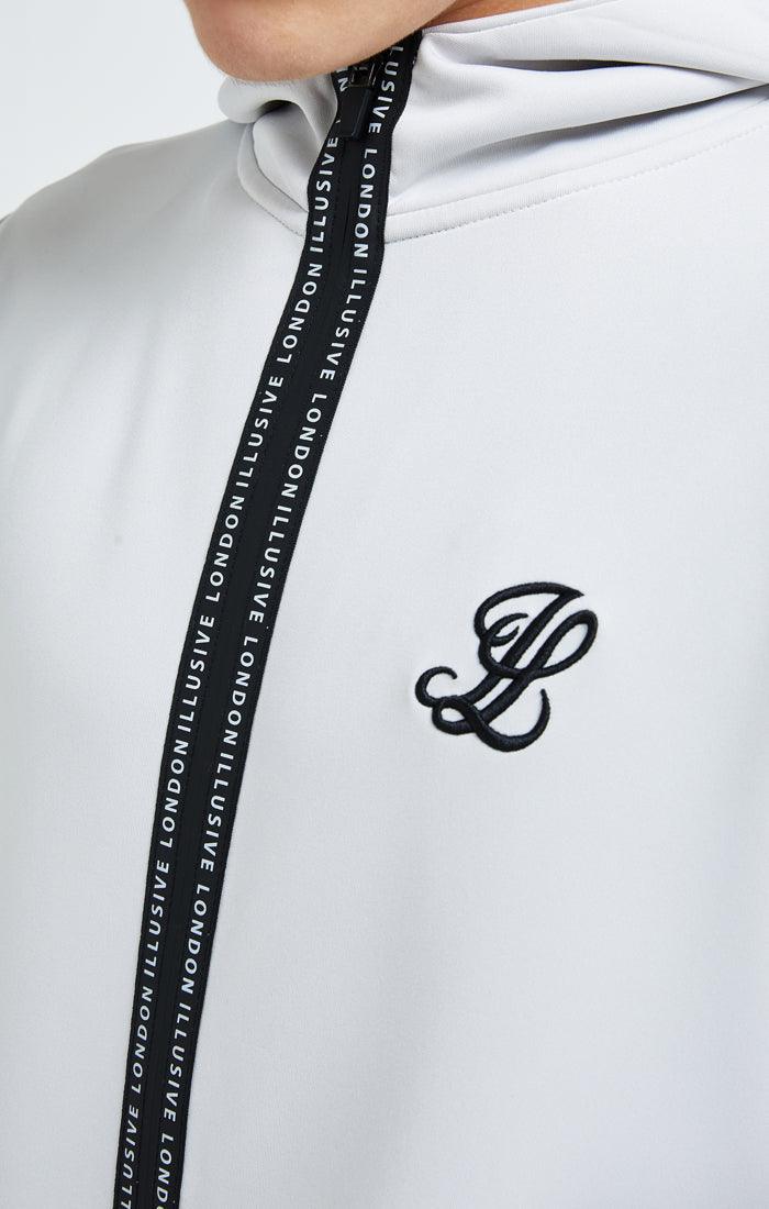 Illusive London Apex Agility Zip Through Hoodie - Grey (1)