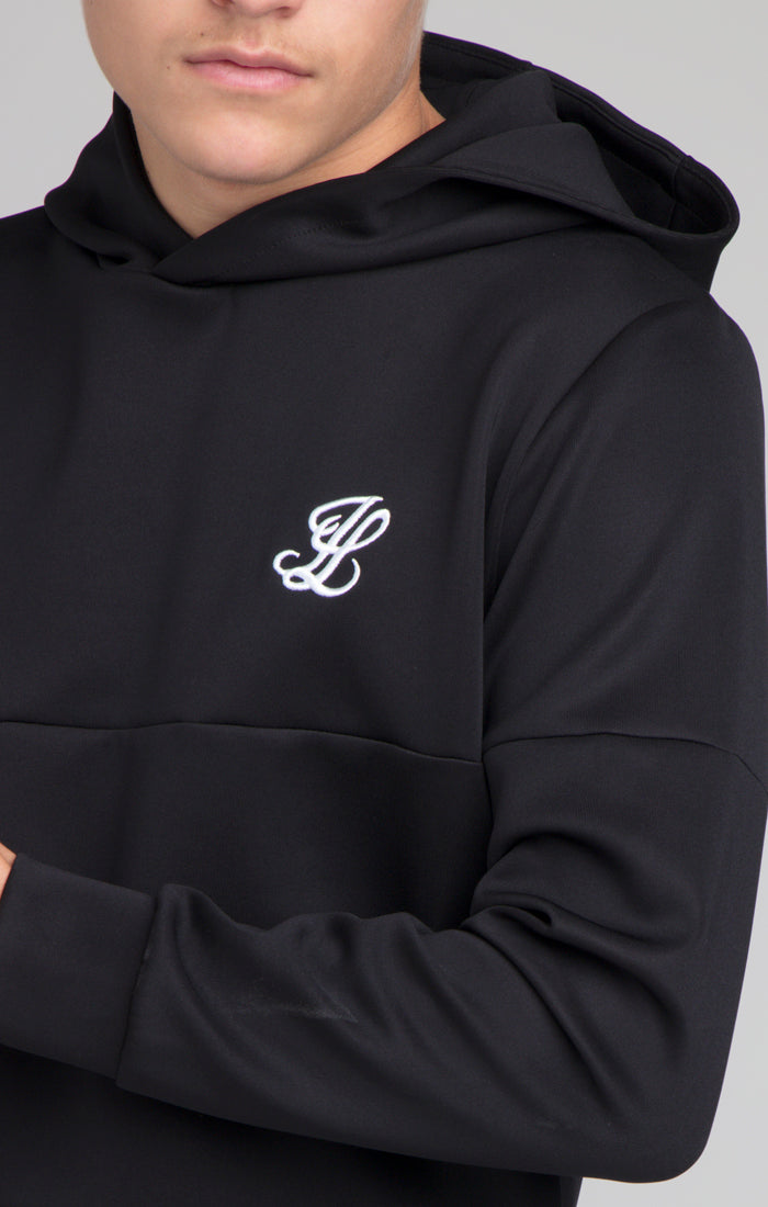 Load image into Gallery viewer, Boys Illusive Black Overhead Hoodie (3)