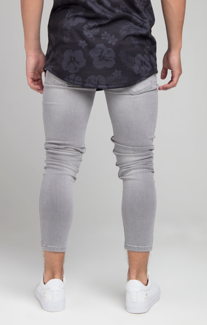 Boys Illusive Grey Skinny Denim Jean (1)