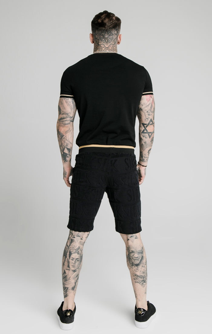 SikSilk Inverse Gym Shorts - Black (4)