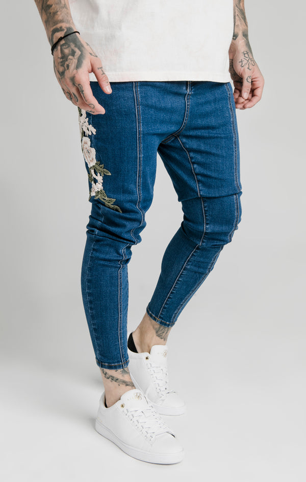 Midstone Pleated Drop Crotch Jean