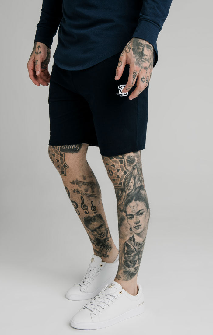 Navy Essential Jersey Short