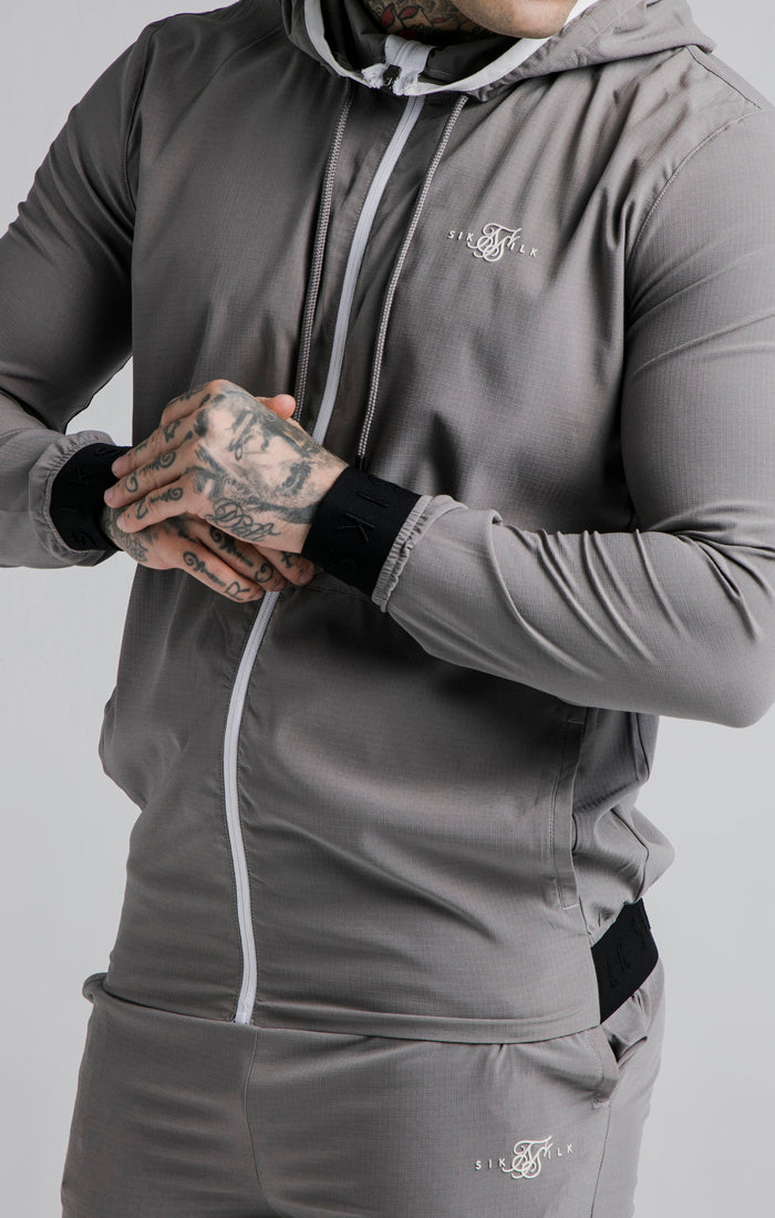 Grey Zip-Thru Hoodie (1)