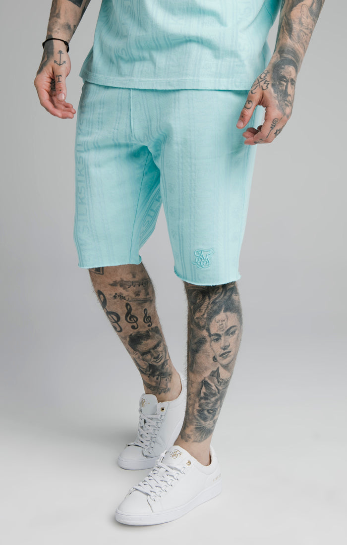 SikSilk Pastel Gym Shorts - Blue