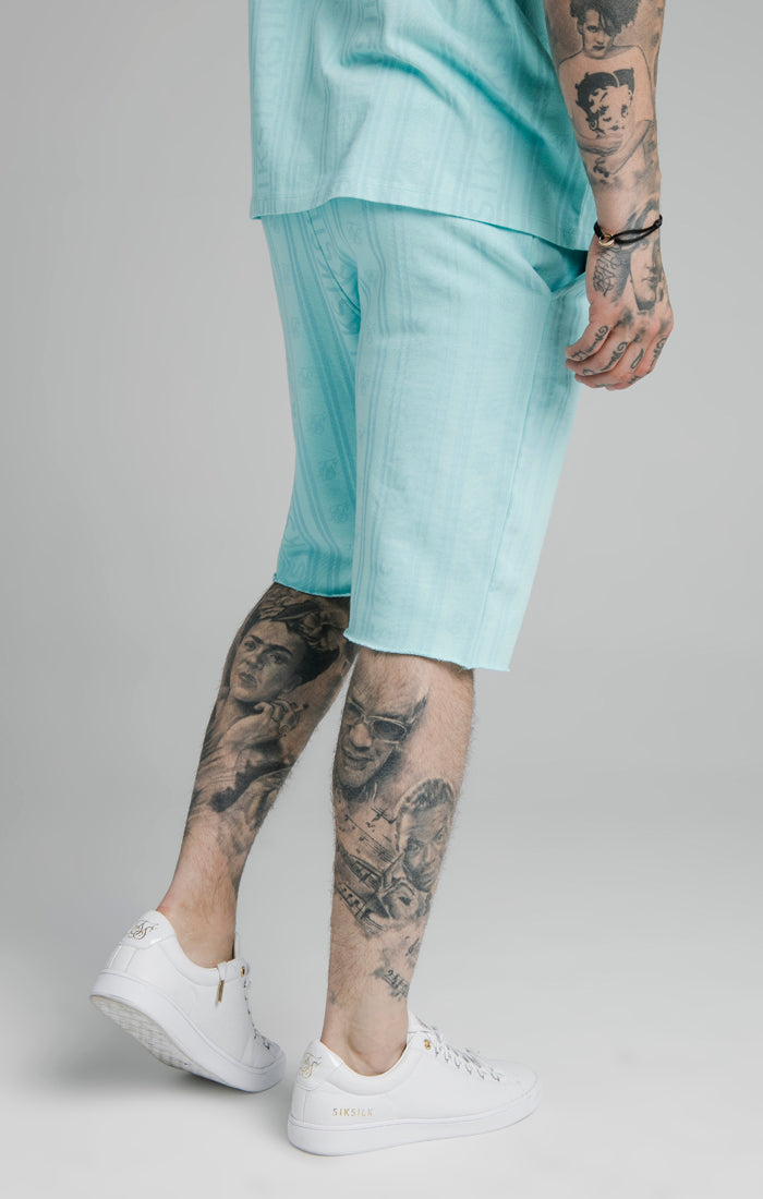 SikSilk Pastel Gym Shorts - Blue (1)