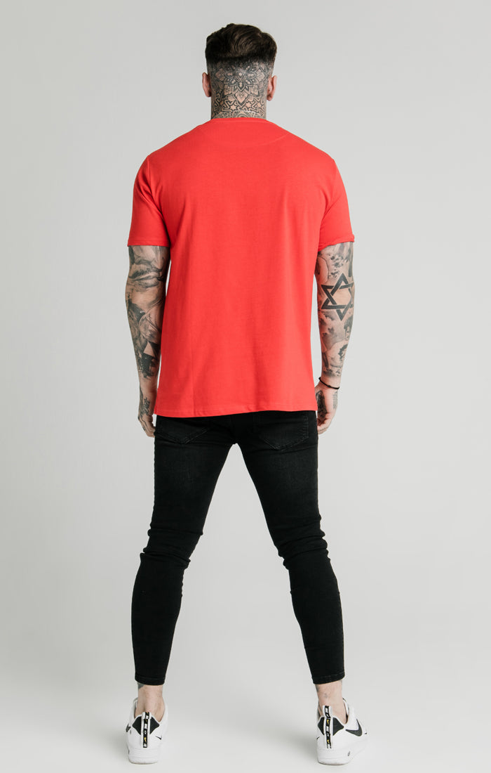 FaZe Apex x SikSilk Red Relaxed Fit T-Shirt (4)