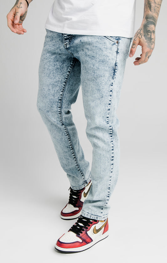 Light Blue Recycled Straight Cut Jean