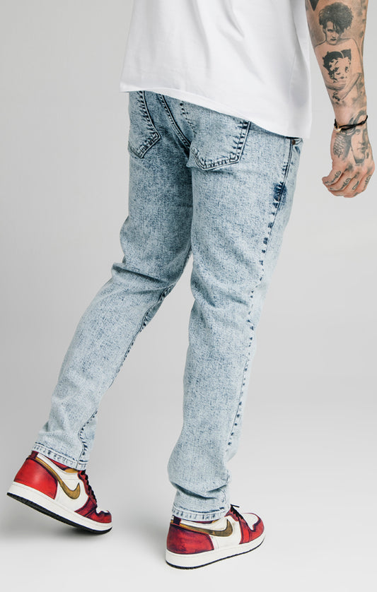 Light Blue Recycled Straight Cut Jean