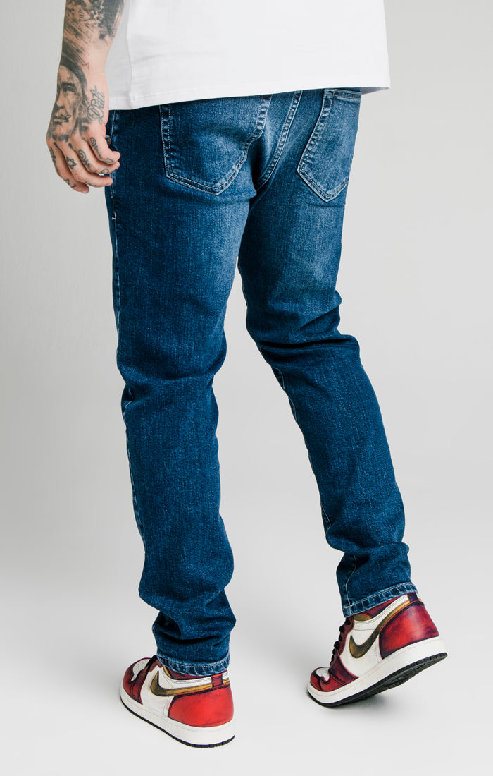 Blue Recycled Straight Cut Jean (2)