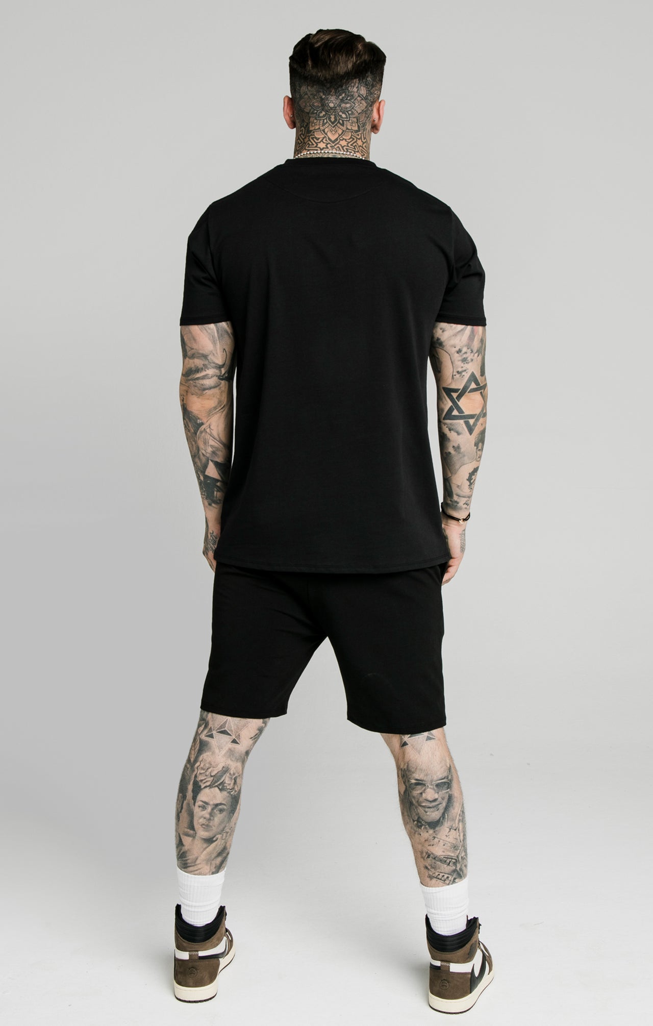 SikSilk Jersey Shorts - Black (4)