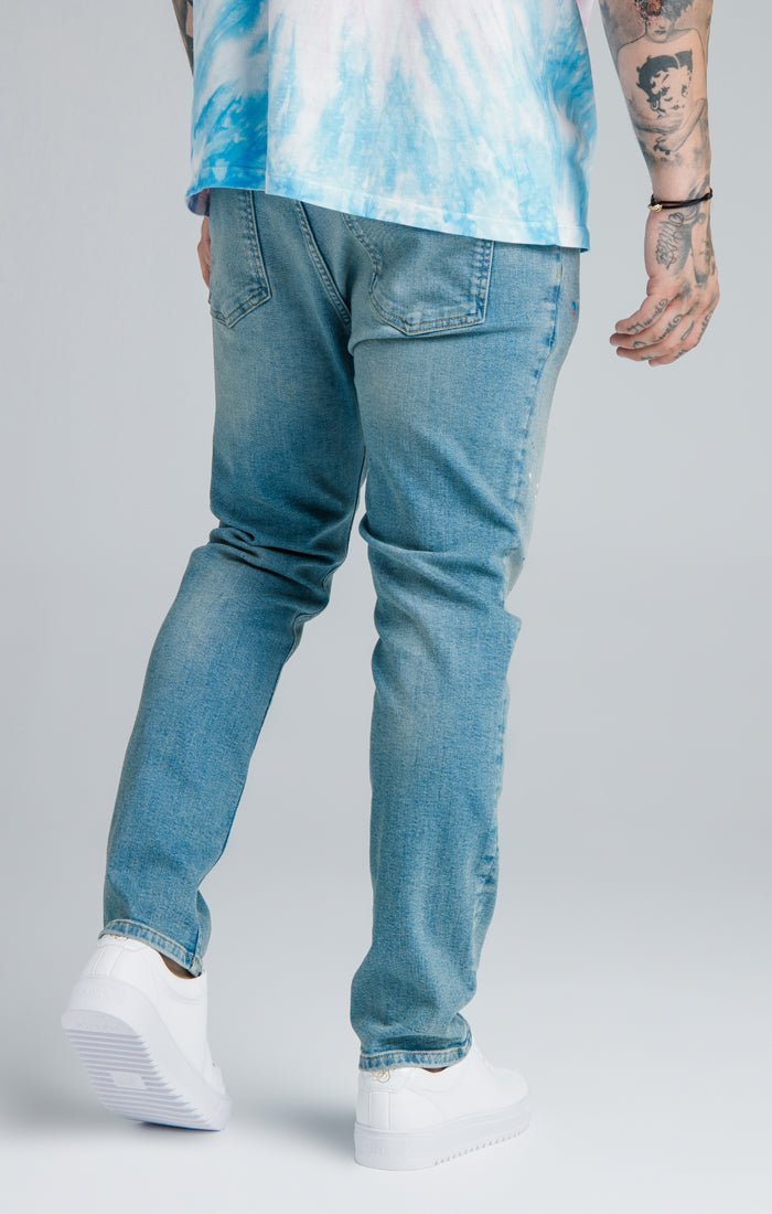 Steve Aoki x SikSilk Light Wash Loose Fit Jean (3)