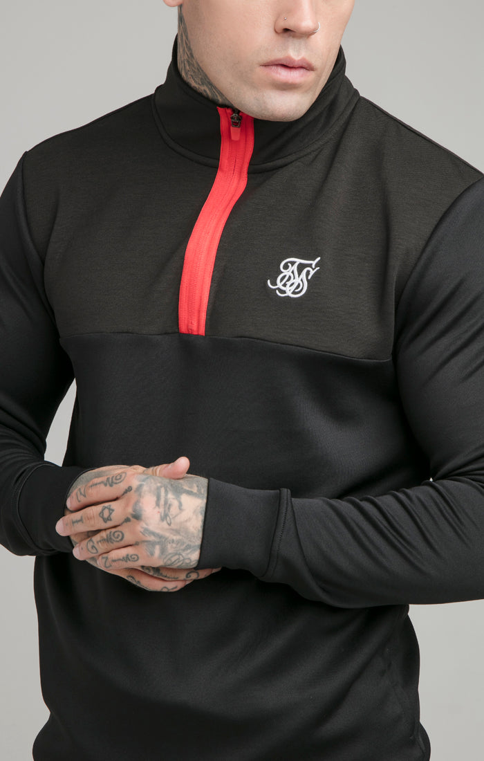 Black Covert Quarter Zip Funnel (1)