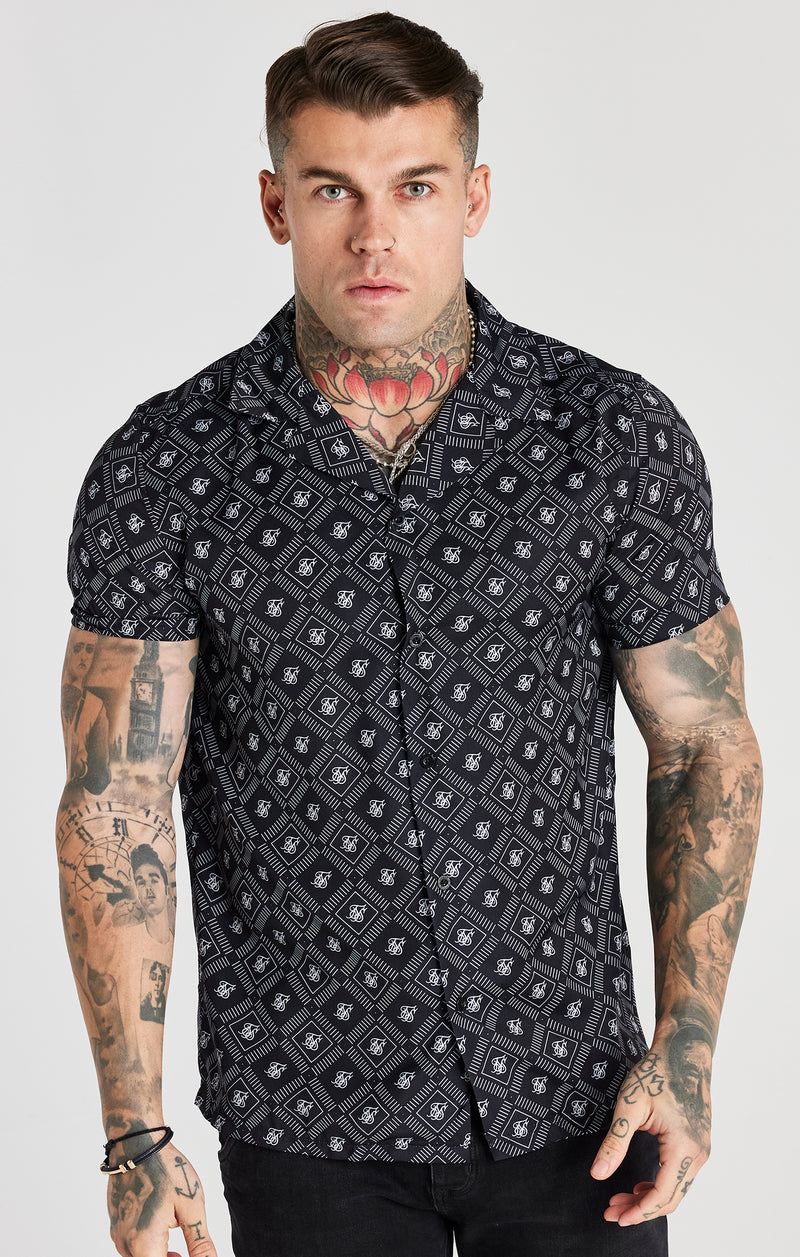 Black Aop Resort Shirt (1)