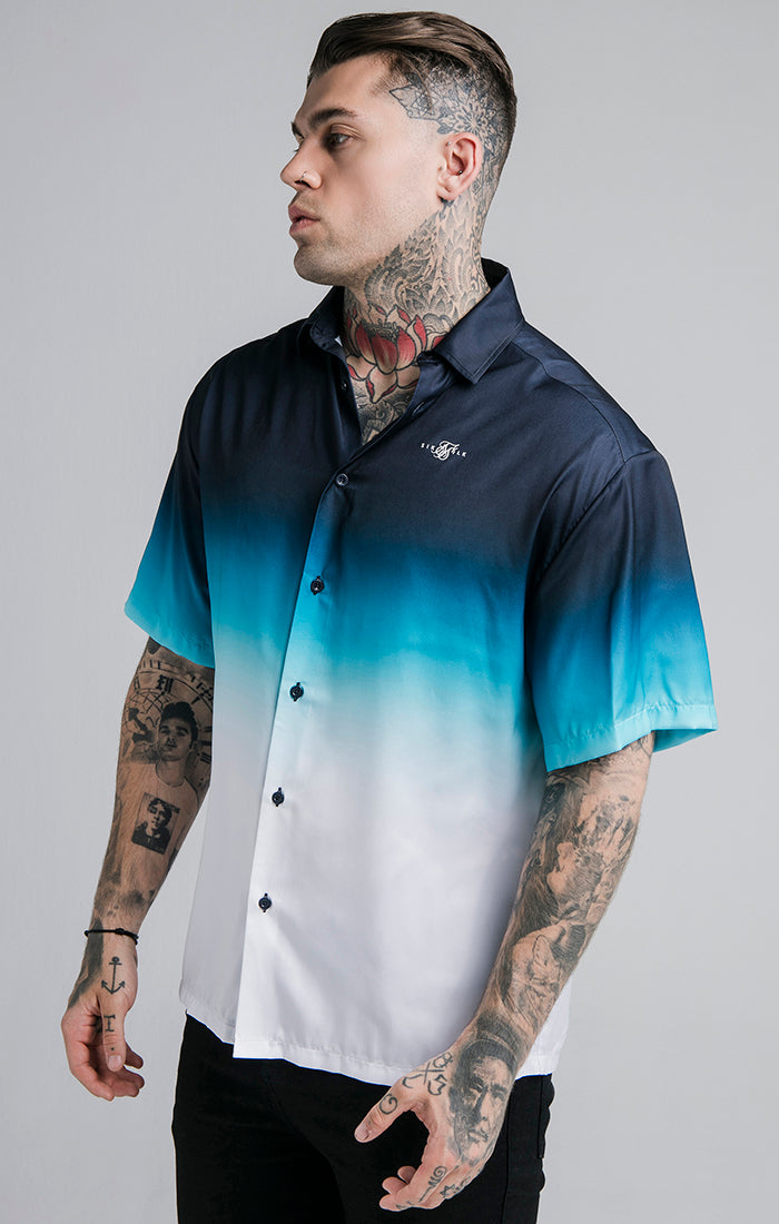 Navy Fade Resort Shirt