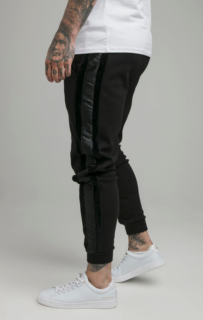 Black Opulent Taped Cuffed Pant (1)