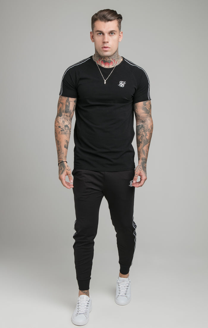 Black Muscle Fit T-Shirt (2)