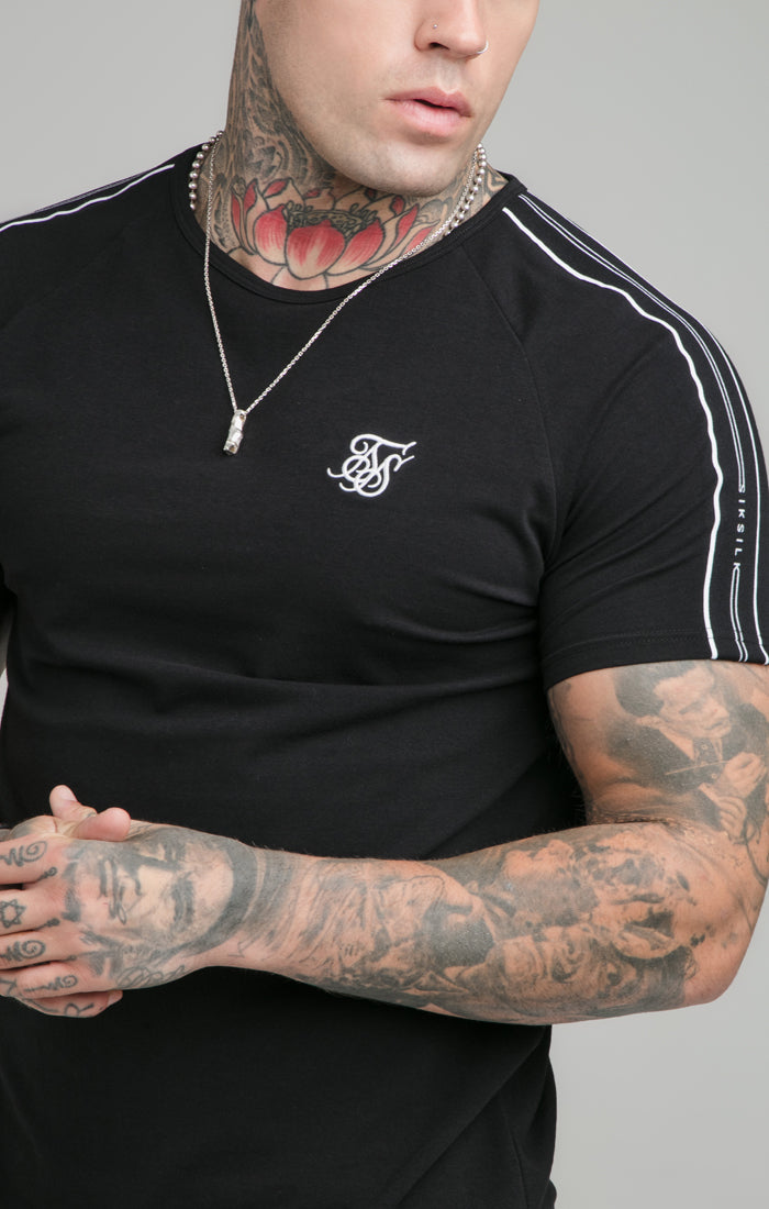 Black Muscle Fit T-Shirt (1)