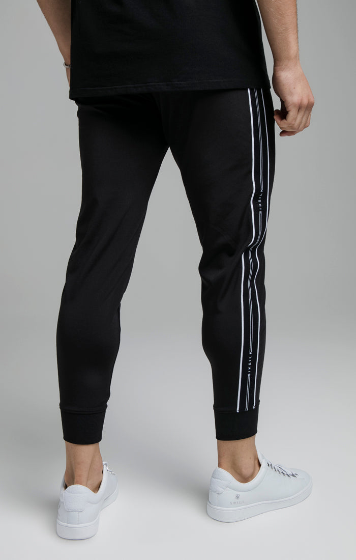 Black Tape Cuffed Pant