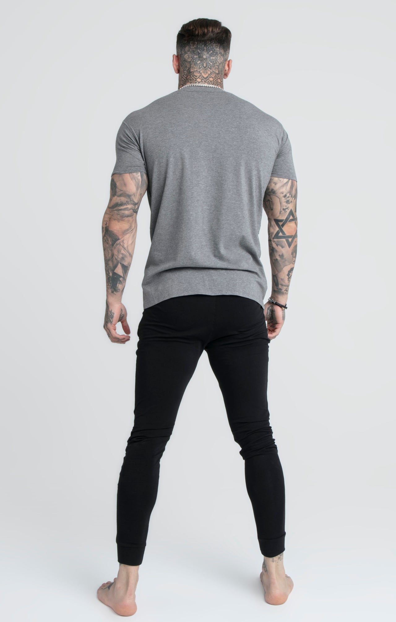 Black And Grey Marl T-Shirt (Pack Of 2) (7)