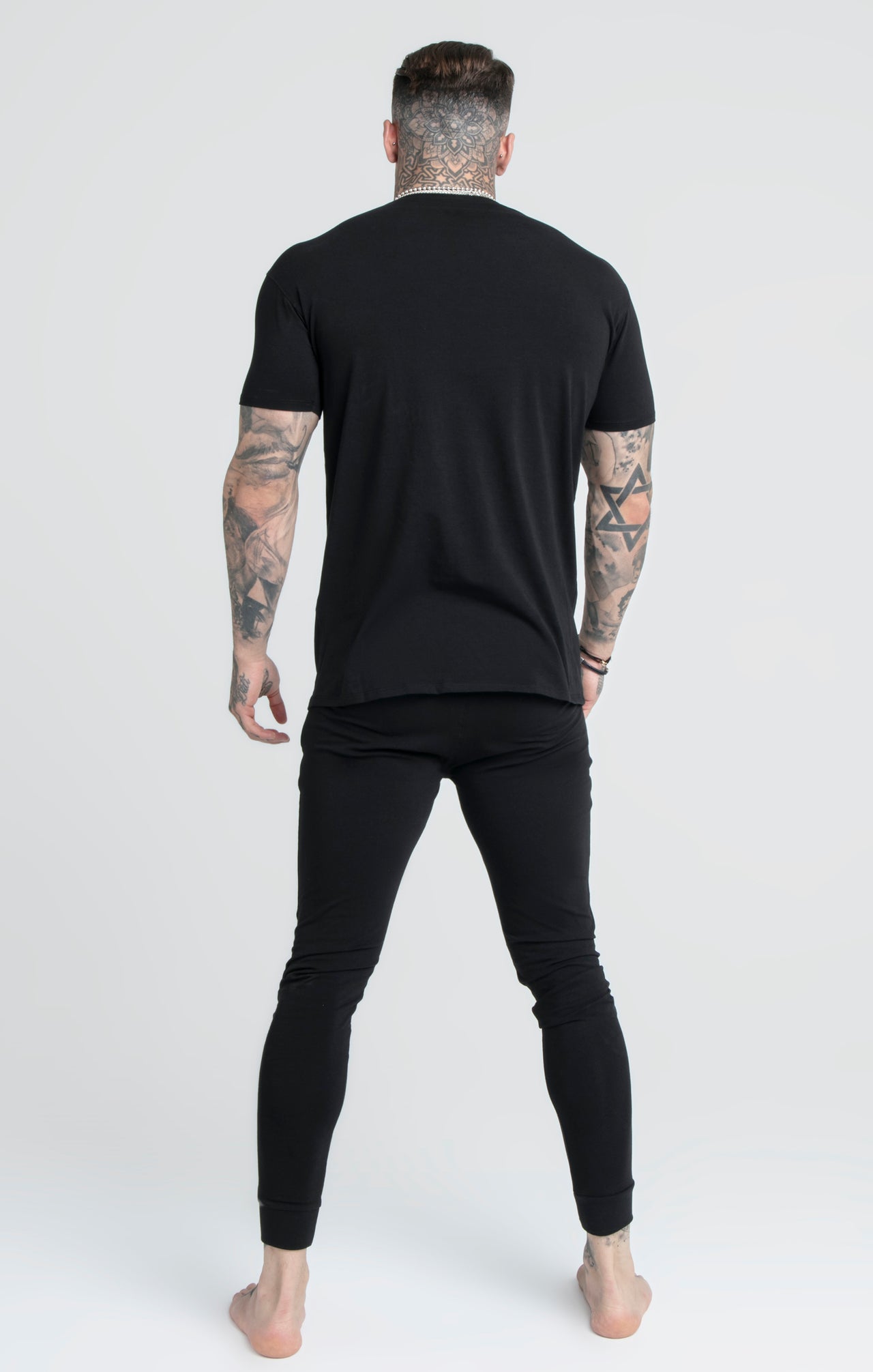 Black And Grey Marl T-Shirt (Pack Of 2) (8)