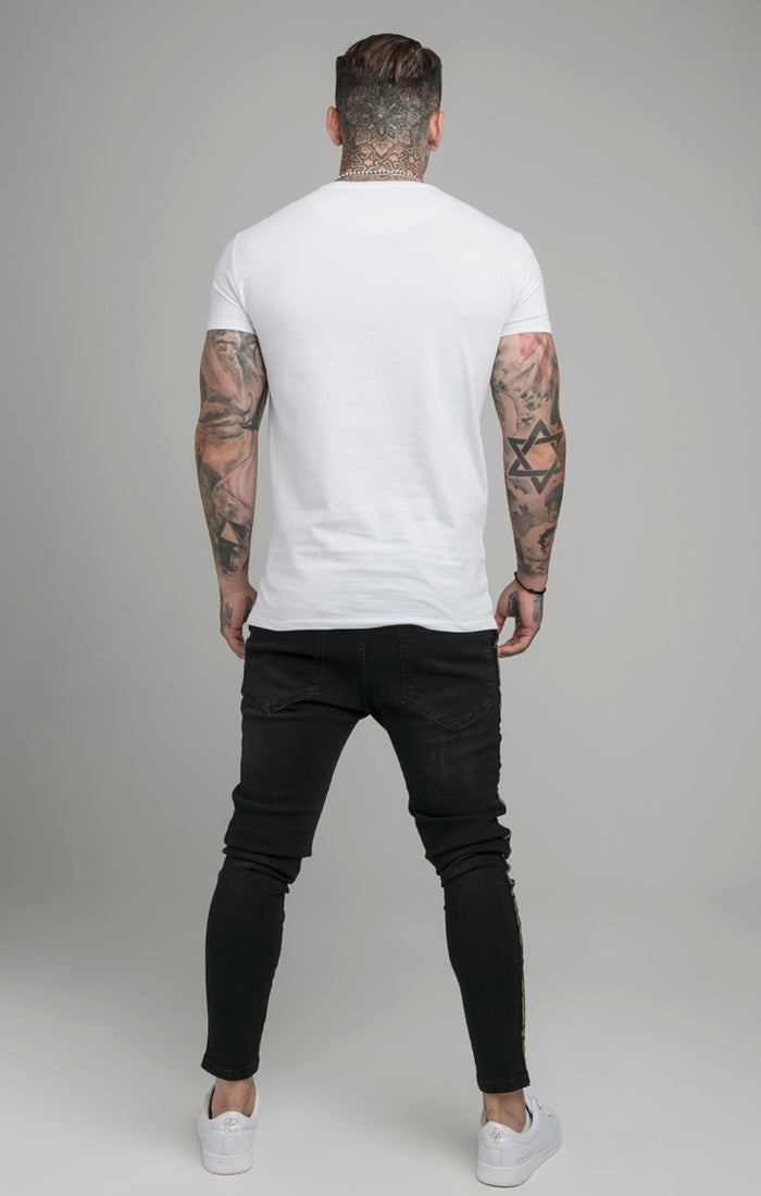 White Embroidered T-Shirt (3)