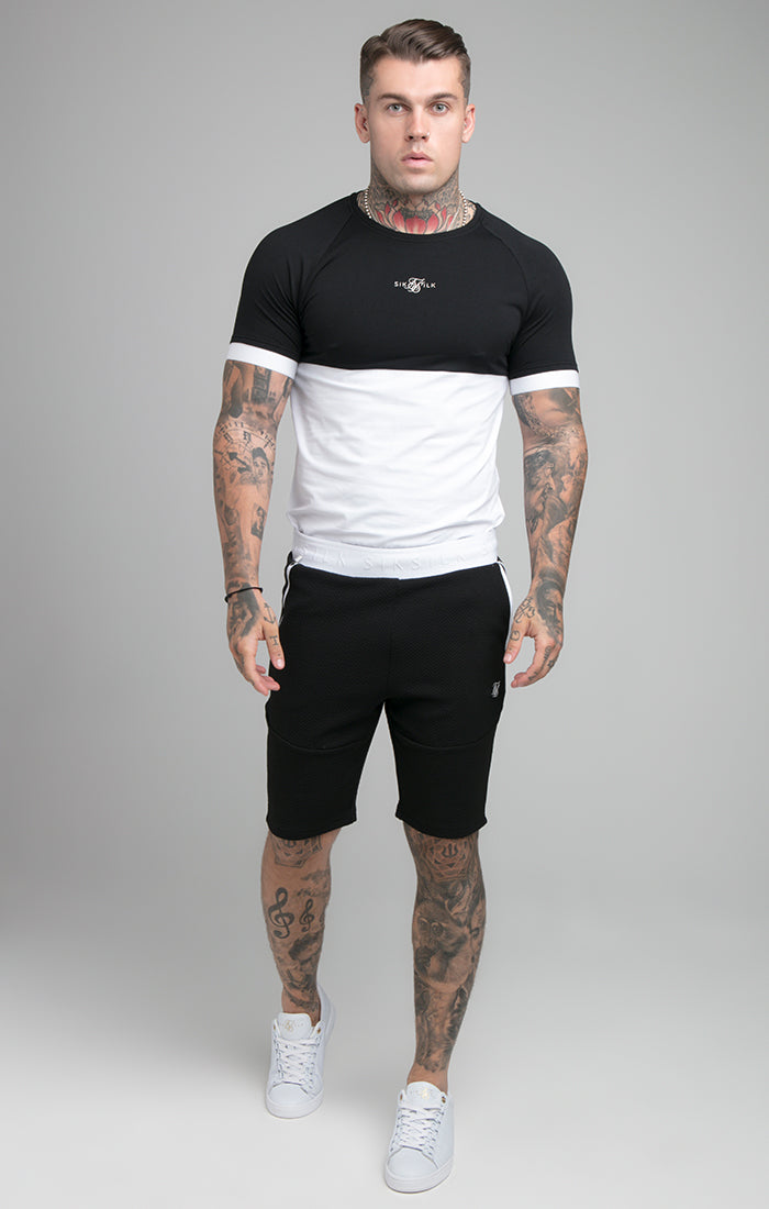 Black Elastic Cuff T-Shirt (4)
