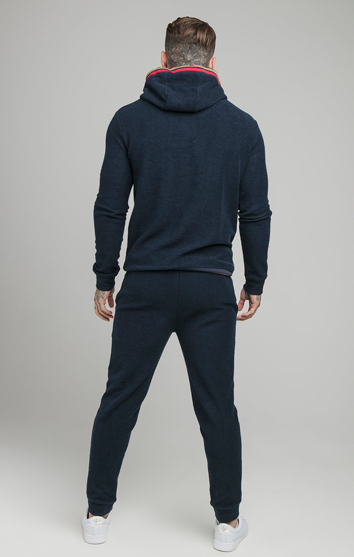 Load image into Gallery viewer, Navy Reign Overhead Hoodie (4)