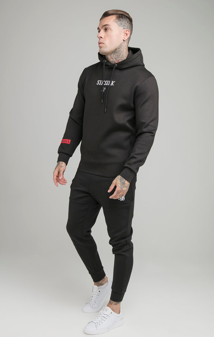 Black Exhibit Pro Overhead Hoodie (1)
