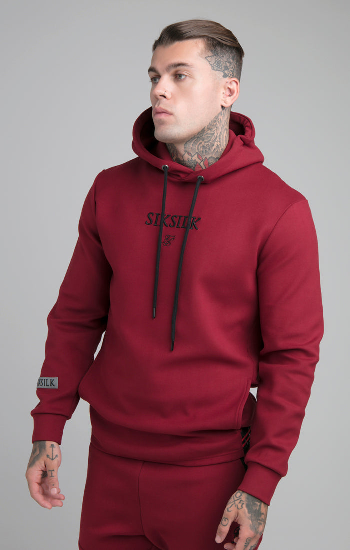 Burgundy Exhibit Overhead Hoodie